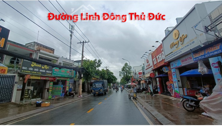 Bán nhà đường Linh Đông, Thủ Đức, 3 tầng, DT: 5x18m, xe hơi đậu trong nhà, giá 6.x tỷ.